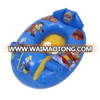 Customized inflatable swimming seat PVC inflatable baby seat for sale