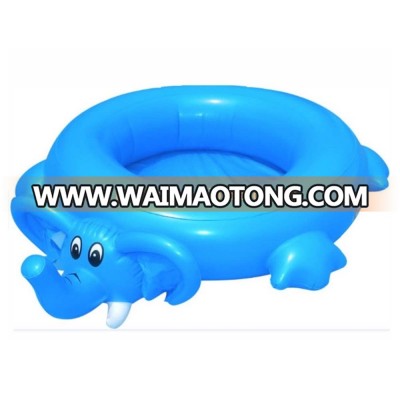 Promotion sale large inflatable indoor pvc round animal swimming pool