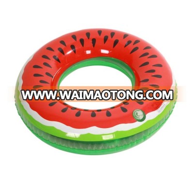 Baby inflatable swimming float ring, watermelon swim ring