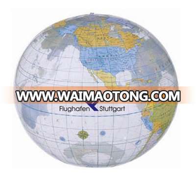 Clear Political Inflatable World Globe Beach Balls