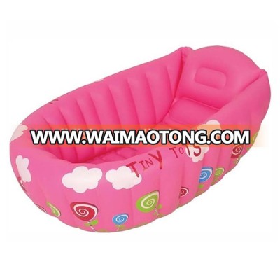 Eco-friendly Portable Plastic folding inflatable baby swimming pool