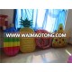 Inflatable water sport food pool float, inflatable pool toy