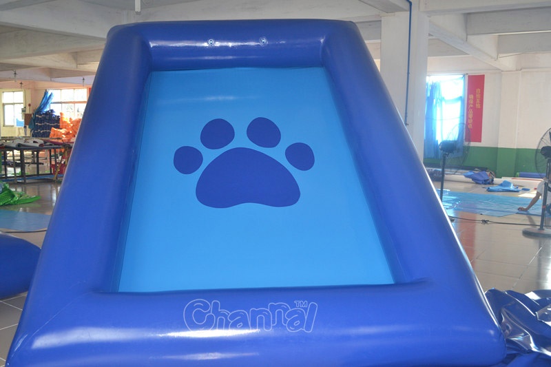 Cat Dog Footprints Inflatable Swimming Pool (CHW603)